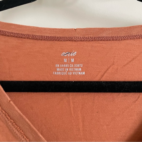 Aerie burnt orange oversized tee - Picture 3 of 6